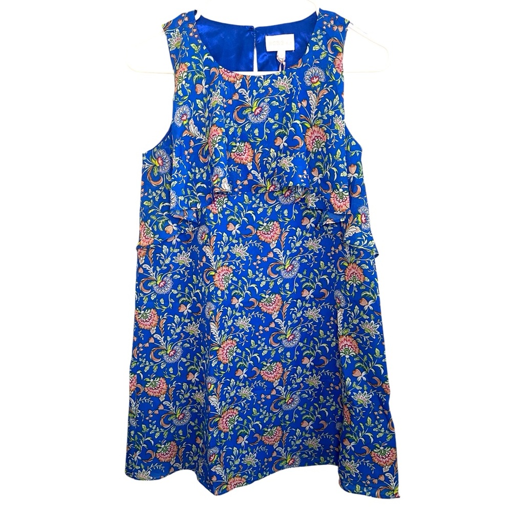 BCBGirls girls size 12 NWT dazzling blue sleeveless dress